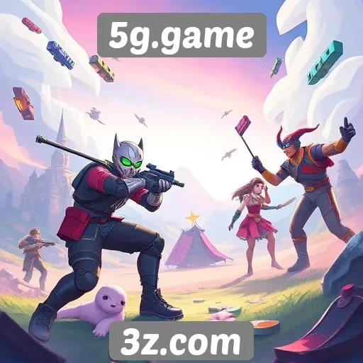Exploração da biblioteca de jogos disponíveis no 5g.game