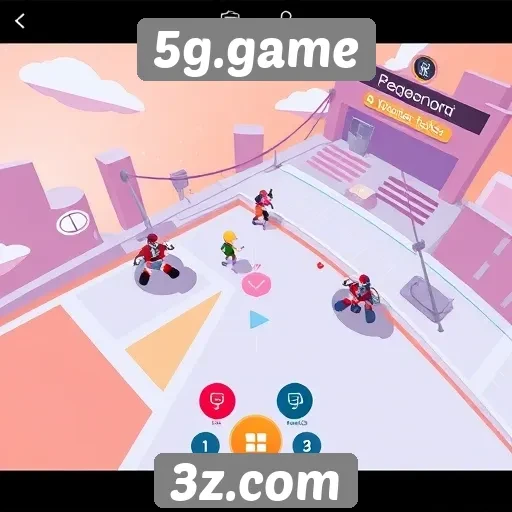 Interface do 5g.game é otimizada para usuários