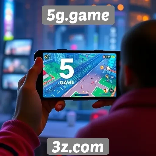 Experiência mobile no site 5g.game